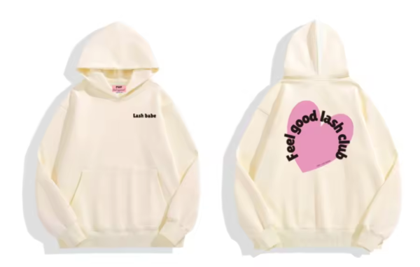 Feel good lash club hoodie